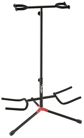 Fender Verstellbarer 2er Gitarrenständer mit Stützgabel