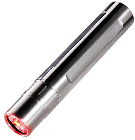 Tragbare Rotlicht-Therapie Lampe für Hautverjüngung & Schmerzlinderung – 630nm, 660nm & 850nm LED Licht für Faltenreduktion, Gelenk- & Muskelschmerzen, Infrarot-Behandlung