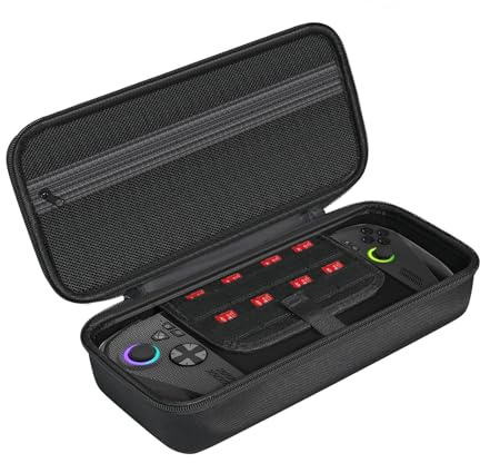 ILouxNei Tasche Kompatibel mit ROG Xbox Ally X, Tragbare Reise Hülle für ASUS ROG Xbox (Schwarz)