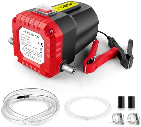 Pompe d'aspiration d'huile 12V 100W essence diesel fioul abzieher transfert pompe à huile auto