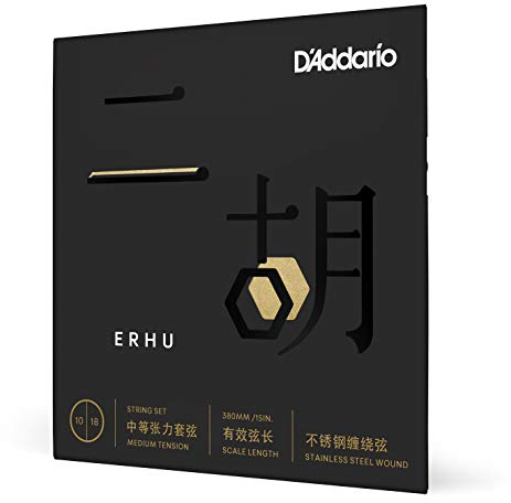 D 'Addario ERHU01 Medium Tension 10–18 Erhu Instrument Saiten