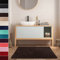 casa pura Badteppich Sky Soft - Flauschige, rutschfeste & Weiche Badematte | Bad & Duschvorleger für Badewanne Dusche & Toilette | Maschinenwaschbar & schnell trocknend | 80x150 cm - Braun