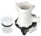 SPARES2GO completo di scarico all'uscita della pompa e filtro per lavatrice Beko - Montaggio Lista D