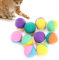 HEEPDD Balle Mousse Chat, 10Pcs Balle en Mousse pour Chat Jouets Chats Balle Chaton Coloré Rebondissantes Chat Gratter Jouer Chaser Teaser Jouets Amusement Exerciseur pour Chats Chiot Chaton