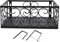 Blumentopfhalter Balkon, Dekoratives Regal aus Verdicktem Eisen Regal für Terrassengeländer mit Halterungen, Eisen Hängenden Regal Korb für Außen Garten Balkon Zaun Patio(Suitable for 10.5cm Railing)