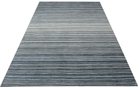 Mint Grün Teppich 100% Wolle 160X230 cm Beige Orientteppich Handgetuftet T825