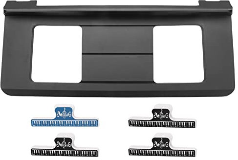 Hausdec Music Stand Compatible with Numerous for Models of Music Keyboard,Keyboard Stand Sheet Music with 4 Music Clip