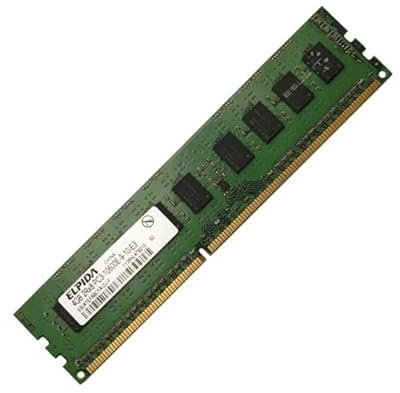 ELPIDA 4GB RAM Servidor EBJ41EF8BCFA-DJ-F PC3-10600E ECC 1333 MHz DIMM CL9