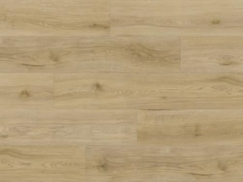 HPFloor Vinylboden selbstklebend, 2mm Eiche Carrara, PVC Bodenbelag selbstklebend, für Feuchträume, selbstklebende Bodenfliesen Küche, Vinyl Fliesen selbstklebend, pflegeleicht, strapazierfähig.