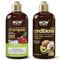 WOW Apfelweinessig-Shampoo & Haarspüler-Set – (2 x 500 ml) – erhöht Glanz, Feuchtigkeit, Glanz – reduziert juckende Kopfhaut, Schuppen und Frizz – keine Parabene oder Sulfate – alle Haare Typen