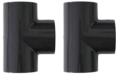 Well2wellness PVC Raccordo T 90° - 63 mm - 2 Pezzo