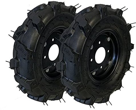 SAKAWA Ruedas Neumáticas Motoazada Motocultor 400 X 8