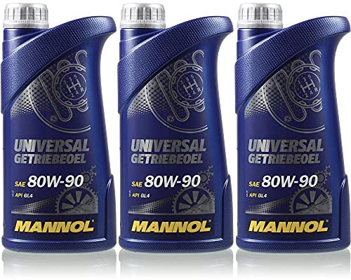 QR-Parts Set 85447306 MN8107-1 3L Original MANNOL Universal Getriebeöl 80W-90 API GL 4