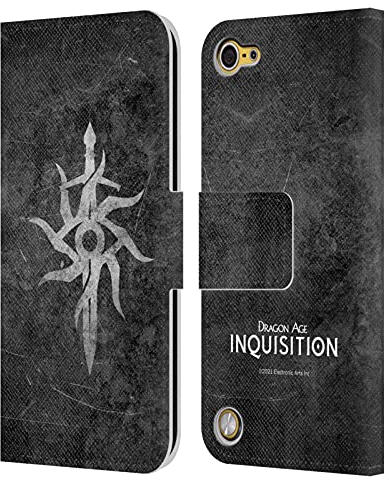 Head Case Designs Offiziell Zugelassen Dragon Age Symbol verzweifelt Inquisitionsgrafiken Leder Brieftaschen Handyhülle Hülle Huelle kompatibel mit Apple iPod Touch 5G 5th Gen