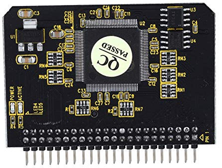 IDE-Speicherkartenadapter, Micro-SD/SD/SDHC/MMC/TF/SDXC-Speicherkarte auf 44-poligen ATA-IDE-Adapter, Datenübertragungsunterstützung PIO, Mehrwort-DMA, Ultra-DMA-Host