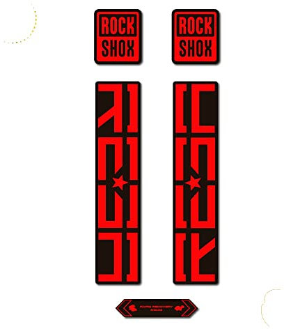 Adesivi compatibili con forcella bici Rock Shox Reba 2020