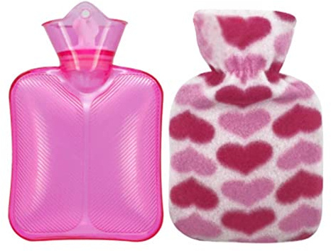250ML Heißwasserflasche, wärmen Sie Ihre Hände/Behandlung schmerzhafter Muskeln, für Schmerzlinderung, heiße und kalte Therapie, zufällige Farbe