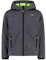 CMP - Kinderjacke mit fester Kapuze, Titan Mel.-Gelb Fluo, 140