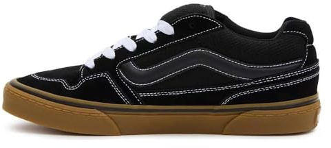 Vans Caldrone, Zapatillas para Hombre, Suede Mesh Black/Gum, 42.5 EU