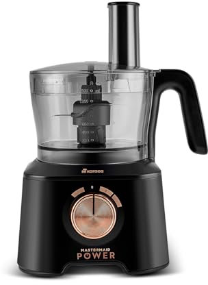 Karaca Mastermaid Power Max 11 in 1 Küchenmaschine Black Copper 2500W