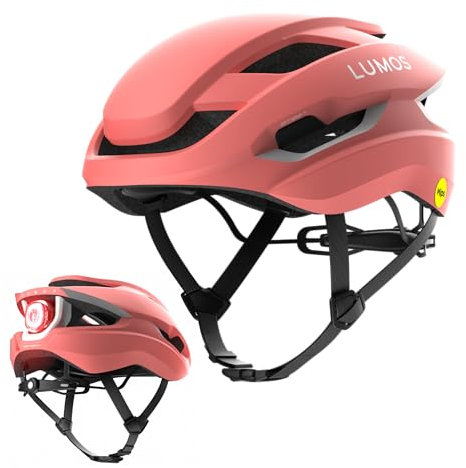Lumos Ultra Fly - Lightweight Road Optimized Bike Helmet | Lumos Firefly Compatible | Built-in Sunglasses Port | Custom-Made Fit System for Adult Men & Women | Bicycle Cycling Accessories