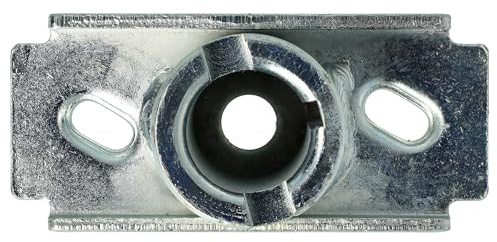 vhbw Supporto lama compatibile con Brast BRB-RM 18141eco, BRB-RM 18196, BRB-RM 18140-B&S, BRB-RM 18141 tosaerba - 10 x 5 x 4,5 cm argento