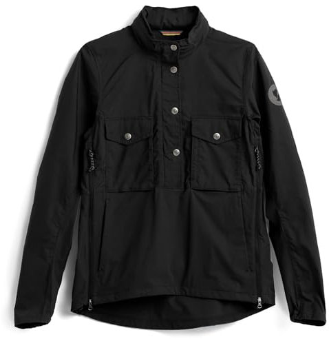Fjällräven Damen Räven Anorak Outdoor, Black, 38