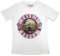 Guns N' Roses Classic Logo Femme Skinny Fit T Shirt Size M