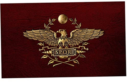 Hperu Flagge des Römischen Reiches SPQR Flag