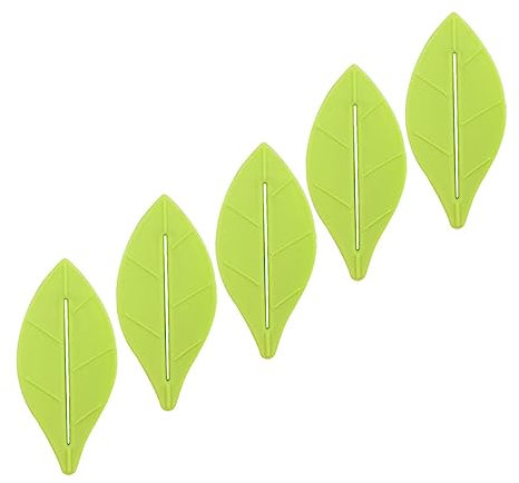 Hoement 5stücke Praktische Langlebige Zahnpasta-drücker Make-up-extruder Kosmetik-presse Hellgrün