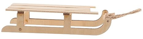 BCOATH Holzschlitten-weihnachtsdeko Vintage Anhänger aus Holz für Schlitten-Dekorationen Weihnachtsschmuck für Zuhause und Events