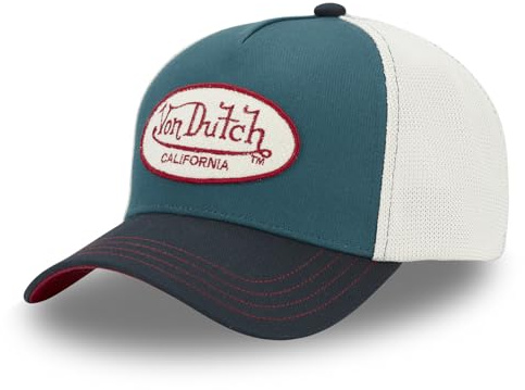 Von Dutch Kappe für Damen und Herren, Terry, Trucker-Kappe, verstellbar durch Snapback