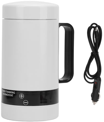 Samen Thawing Cup 600 Ml Vieh Viehstock Gefrorener Auftaude Tauke Abs Aluminiumlegierung Thermostatischer Tasse mit 3200 MAh Batterie überlegene Wärmeleistung für Schweine Schafe