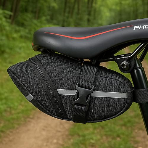 FZSECRIU 1 Stück satteltaschen für Fahrrad,satteltasche,Fahrrad satteltasche,fahrradtasche,fahrradtasche Sattel,fahrradsatteltasche, satteltasche