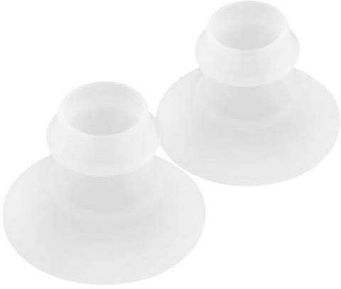 Toyvian 2 Stücke Flexible Einsätze Aus Elastischem Material, Waschbar, Transparente Adapter Für Manuelle Pumpen, Tragbare Zubehörteile Für Stillende Mütter