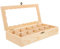 DIYEAH Box Für Kleine Vorräte Trennwände Stapelbar Unterteilt Organizer Zeder Mehrzweck Basteln Tragbar Deckel Caddy Kunst Schlüssel Vintage Aufbewahrung Schatztruhe