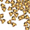 Multi Shapes Sizes Art Rhinestones Flat Back Gold Stones For Nails Art Craft Clothes Jewelry