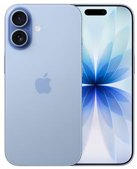 Apple iPhone 17 256 GB: 6,3 Display mit ProMotion, A19 Chip, Center Stage Frontkamera für Smarte Gruppenselfies, Verbesserte Kratzfestigkeit, Batterie für den ganzen Tag; Nebelblau