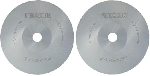 PROXXON Kreissägeblatt aus hochlegiertem Spezialstahl (HSS), 28730 (Packung mit 2)
