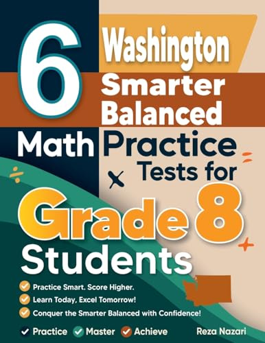 6 Virginia SOL Math Practice Tests for Grade 8 Students: A Complete Guide to Building Math Mastery and Excelling on the Virginia SOL Test