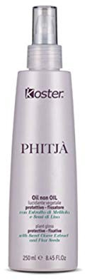 Koster Phitja Oil Non Oil Fissatore Lucidante per Capelli, 250 ml | Lucidante e fissatore per capelli