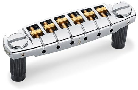 Schaller E-Guitar bridge Signum Chrome