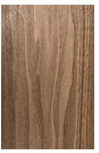 10 feuilles de placage de bois naturel pour la marqueterie de noyer Canaletto, 280 mm x 180 mm x 0,6 mm