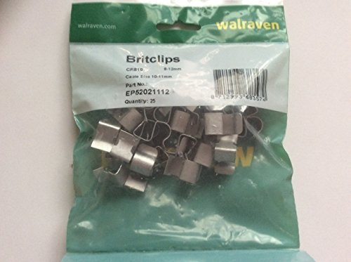 Girder cable run Clip CR810 10-11mm Cable - Girder clip Large 25 per pack