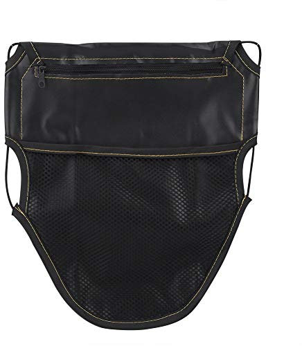 KIMISS motorrad unter sitz tasche, pu leder motorrad roller unter sitz aufbewahrungstasche tasche veranstalter