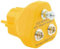 BERNSTEIN ESD Erdungsstecker 2 x 1 MOhm und M5 Anschluss | 1x Schraubanschluss M5 für 4 mm Öse, 2x 10 mm Druckknöpfe, 2 x 1 MOhm Sicherheitswiderstand