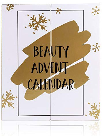 accentra Beauty Adventskalender 2022 für Frauen mit 24 Make-up, Kosmetik und Accessoires Produkten für eine abwechslungsreiche und stylische Adventszeit