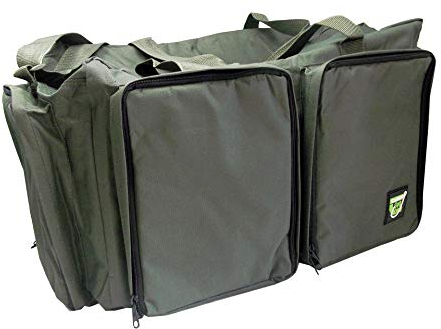 CarpOn Angelkoffer 600D grün 52 x 30 x 33 cm – zum Transport all Ihrer Angelausrüstung und Zubehör – Verwendung am Fluss oder am Ufer [27-2110]