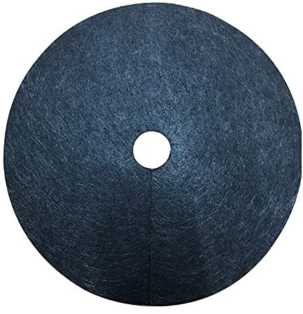 JAWSEU Baumschutz Unkrautmatten 10er Pack, Runde, Mulch Ring Baumschutzmatte Vlies Baumschutz Unkrautmatten für Gemüse Garten Innengärten, 42cm