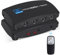 8K@60Hz HDMI 2.1 Switch, HDMI Switch 3 in 1 Out, HDMI Switch 8K Supports 4K@120Hz, 8K@60Hz, High Speed 48Gbps, Ultra HD for Fire Stick, HDTV, PS5, Projektoren, Monitore (with IR Fernbedienung)